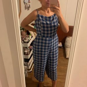 NWOT Old Navy plaid romper